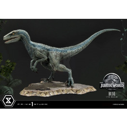 Jurassic World: Fallen Kingdom Prime Collectibles socha 1/10 Blue (Open Mouth Version) 17 cm